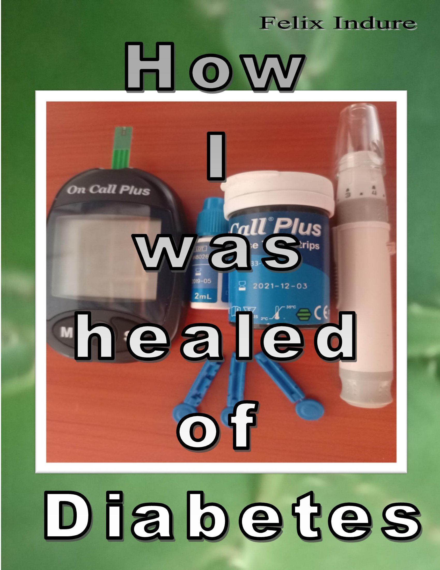 How I was healed of Diabetes book by Felix Indure